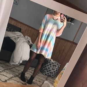 ASOS rainbow dress